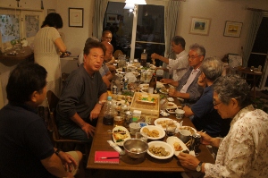 男のピラティス お月見会