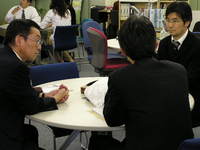土屋陽一副議長が視察に訪れました