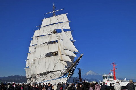 うつくしい帆船「海王丸」