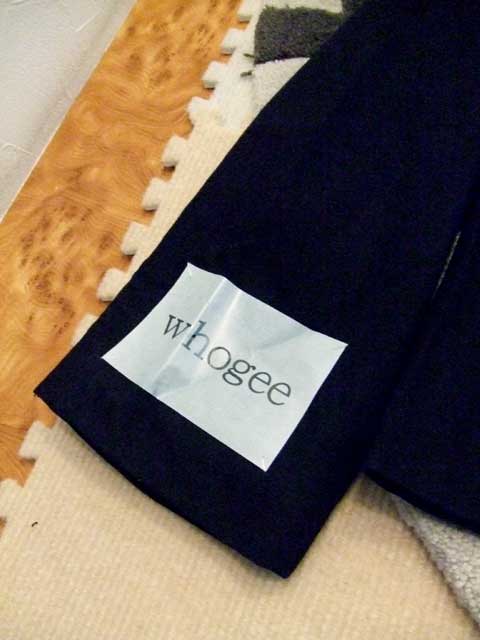 『whogee』 R-jacket