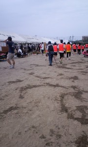 運動会...