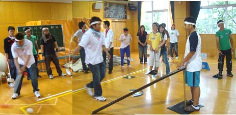 東遠学園でもリアル野球盤を!