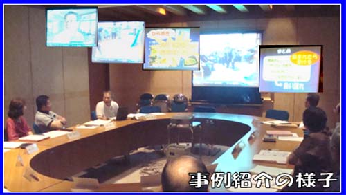 島田市社会教育委員会 定例会で事例紹介