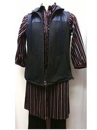 ブリティッシュストライプの甘辛シャツブラウス ブリティッシュストライプの甘辛シャツブラウス