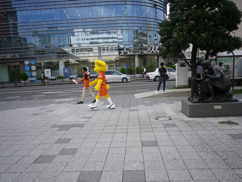 パルちゃんに会いました! パルちゃんに会いました!