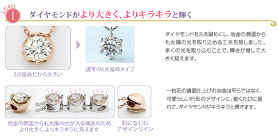 ダイアモンドネックレス　WOMANS DIAMOND　結婚指輪　婚約指輪専門店　ＥＴＥＲＮＡＬ　静岡