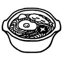 霧の山頂