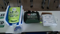 AEDの設置とそれに伴う講習会