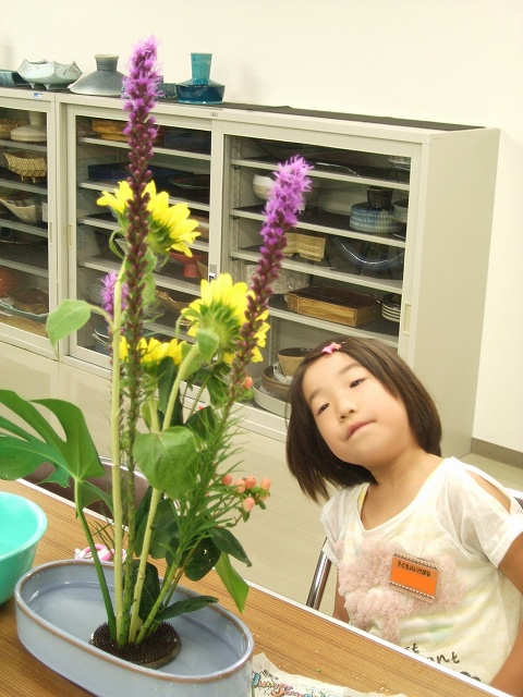 子どものいけばな 子どものいけばな