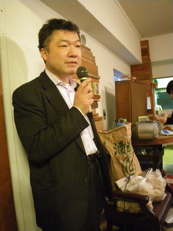 松崎晴雄さんのしずおか地酒サロン開催