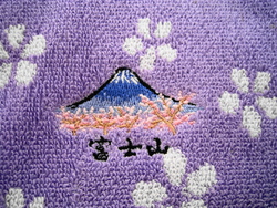富士山ハンカチタオル