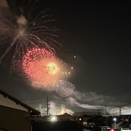 今年初花火☺ 今年初花火☺