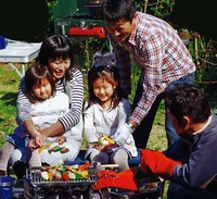 BBQコンロと焚き火台