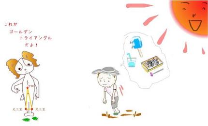 夏バテのときにするお灸