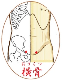 横骨(おうこつ)というツボ