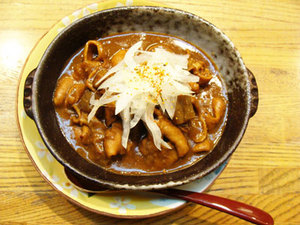 もつカレー♪ ・・ カレーもつ?