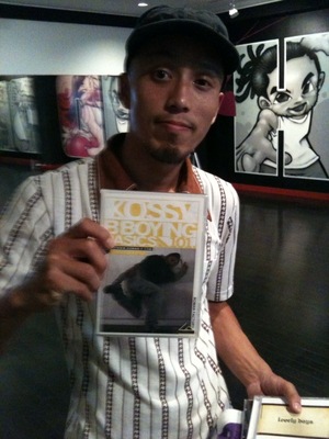 BBOY KOSSY ワークショップ 終了!