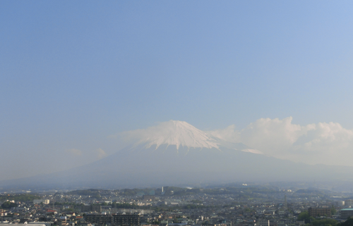 今朝の富士山～４月２４日～