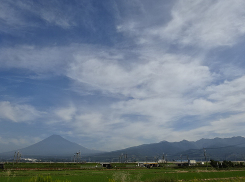 今朝の富士山～１０月１０日～