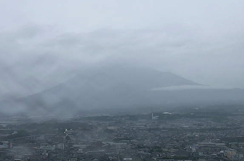 今朝の富士山～７月５日～
