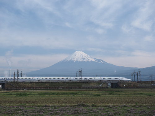 今朝の富士山～４月６日～