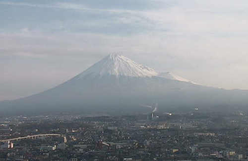 今朝の富士山～３月２９日～