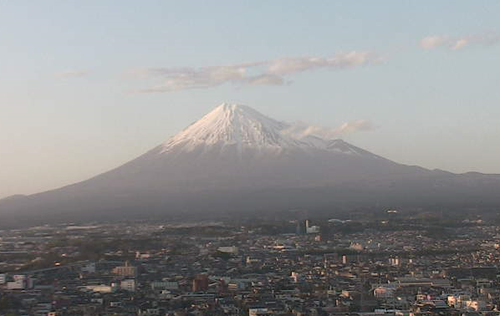 今日の富士山～４月１３日～