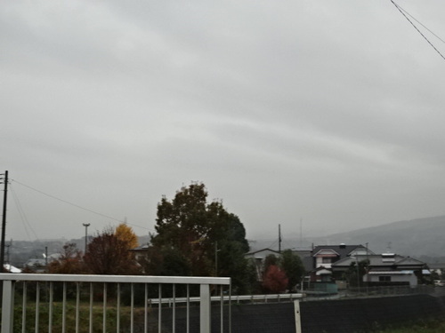 今朝の富士山～１２月１日～