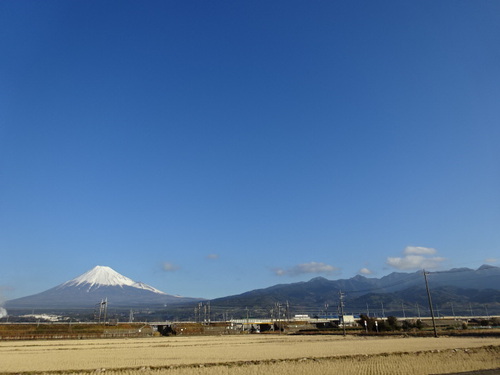 今朝の富士山～１２月２３日～