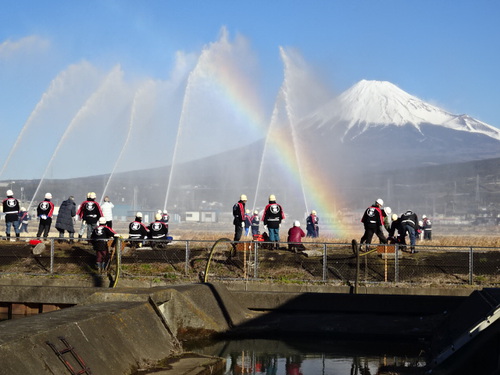 今朝の富士山～１月３日～