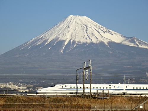 今朝の富士山～１月９日～