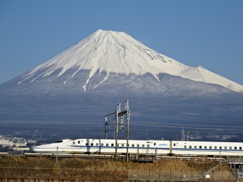 今朝の富士山～１月２５日～