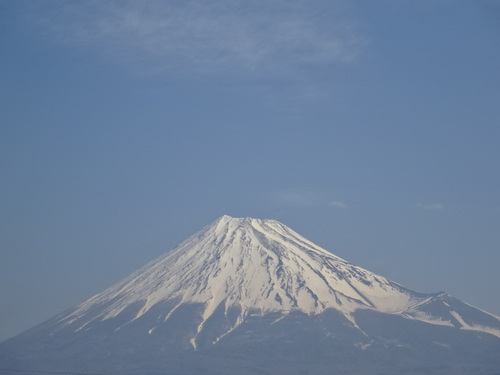 今朝の富士山～３月２９日～