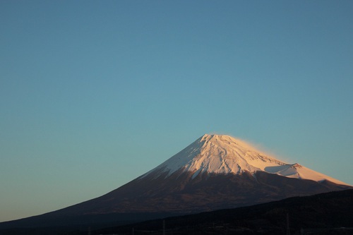 今朝の富士山～１１月２７日～