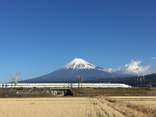 今朝の富士山～２月１９日～