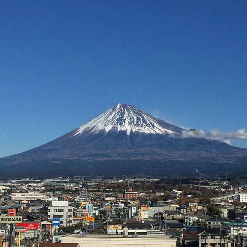 今朝の富士山～１２月１２日～