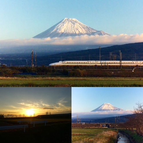 今朝の富士山～１２月７日～