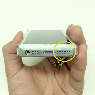 iPhone 5 「スピーカーから音が出ない」といった症状の修理