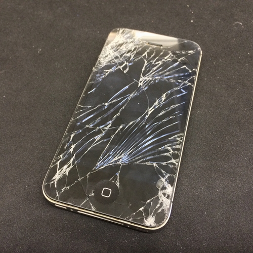 iPhone 4Sの画面のガラス割れ＋バッテリーの減りが早い