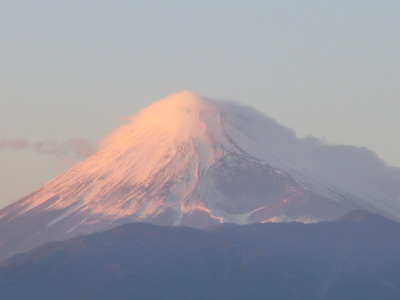 大晦日の富士山