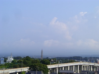 今朝の富士山