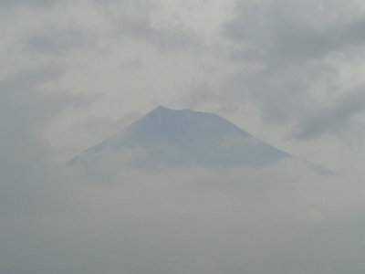 今朝の富士山
