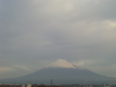 今朝の富士山