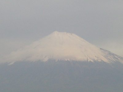 今朝の富士山