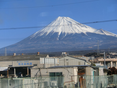今朝の富士山～１月２７日～
