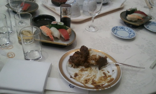 お客様を迎えての新年親睦会。