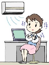 夏場の冷えは・・・