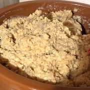 4月に仕込んだ味噌のお手入れ♪ 4月に仕込んだ味噌のお手入れ♪