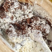アルザス陶器でチョコケーキ風♪ アルザス陶器でチョコケーキ風♪