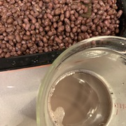 ガスレンジのグリルで小豆を煮て甘酒あんこに… ガスレンジのグリルで小豆を煮て甘酒あんこに…